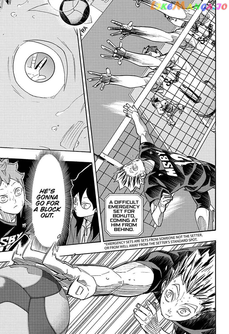 Haikyuu!!, Chapter 393 image 06